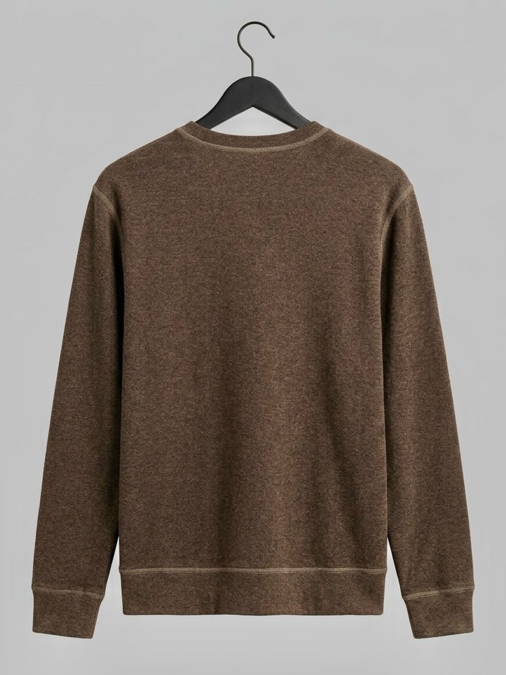 Boston Traders Men's Brown Crewneck Sweater